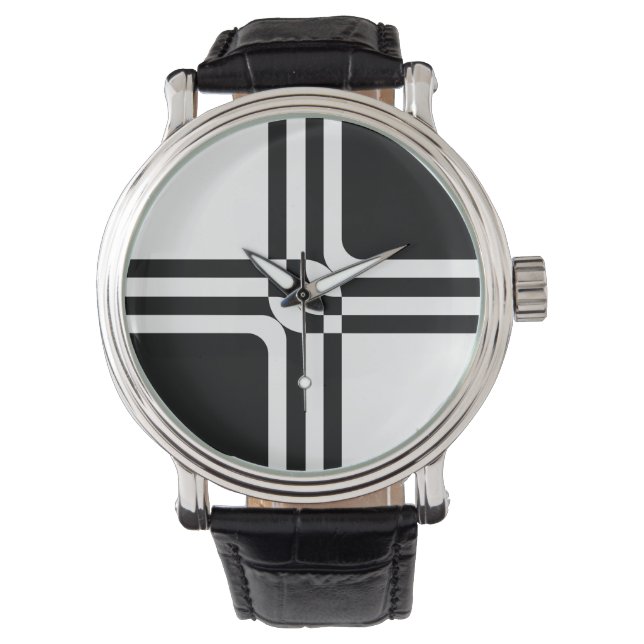 Black and white fantasy watch (Front)