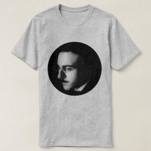 BLACK AND WHITE FERNANDO PESSOA PORTRAIT T-Shirt