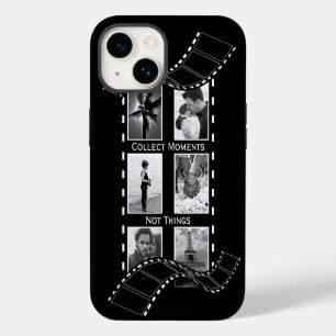 Black and White Film Reel Custom Photo iPhone 14 Case