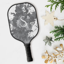 Black and White Floral Artistic Personalised Gift