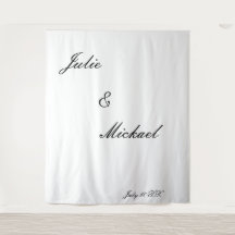 Black and White Floral Heart Wedding Photobooth