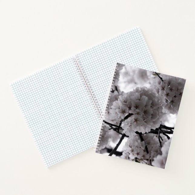 Black and White Floral Notebook (Inside)