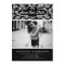 Black and White Floral Pattern Photo Save Our Date