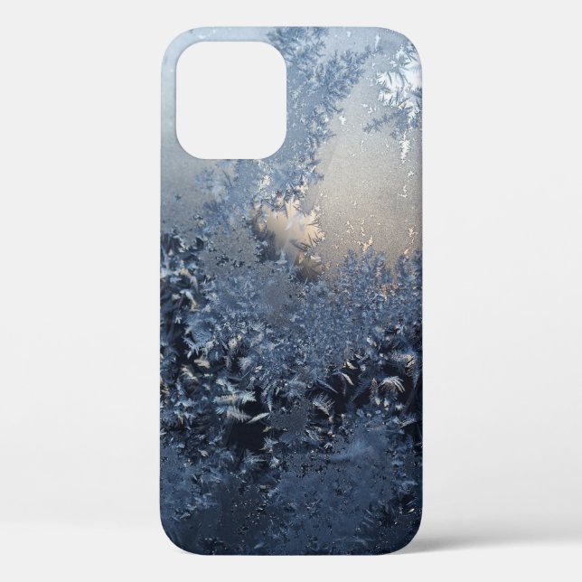 Black and white floral textile Case-Mate iPhone case (Back)
