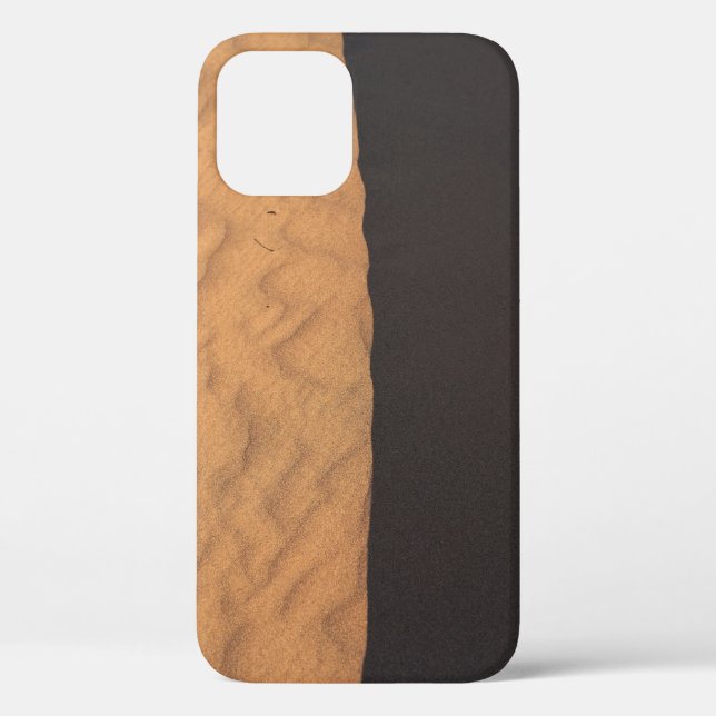 Black and white floral textile Case-Mate iPhone case (Back)