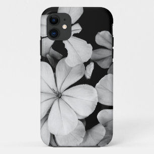 Black and White Flower Photography iPhone 11 Case