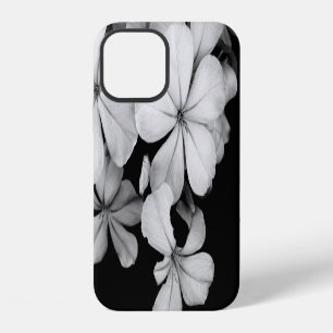 Black and White Flower Photography iPhone 12 Case