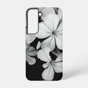 Black and White Flower Photography Samsung Galaxy Case