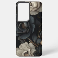 Black and White Flowers