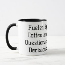 Black and White Funny Mug