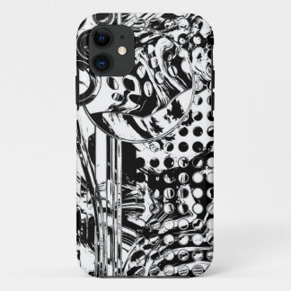 Black And White Geometric Art 20 iPhone 11 Case