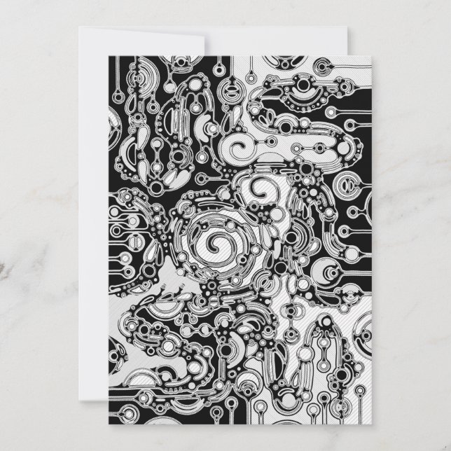 Black And White Geometric Art 3 (Front)