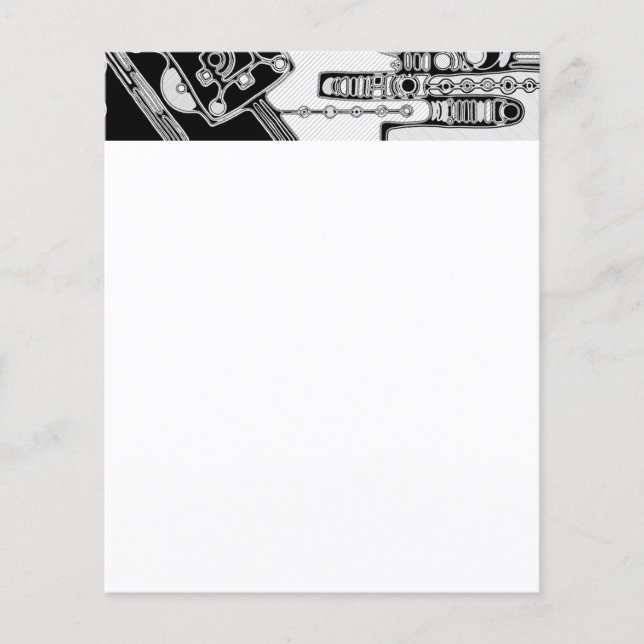 Black And White Geometric Art 4 (Front)
