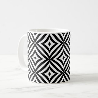Black and White Geometric Mug