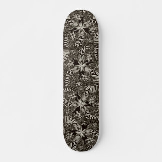 Black and White geometric Skateboard