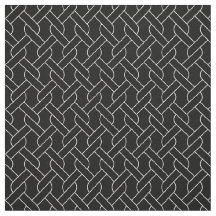 black and white geometrical pattern modern print