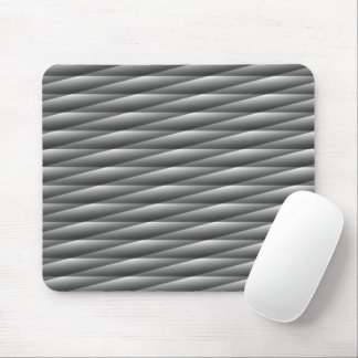 Black and white geometrical pattern mouse pad