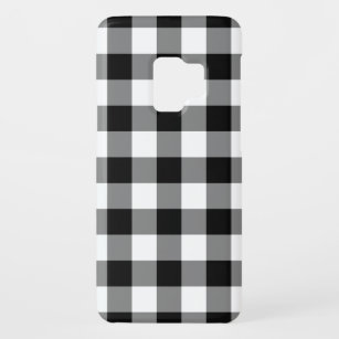 Black and White Gingham Pattern Case-Mate Samsung Galaxy S9 Case