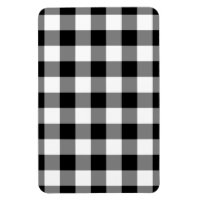Black and White Gingham Pattern