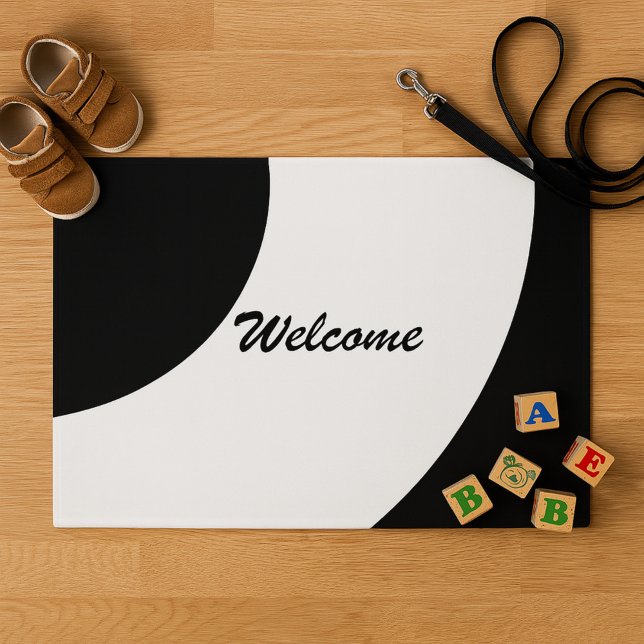 Black and White Glamour Doormat (Creator Uploaded)