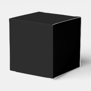 Black And White Half and Half graphic Favour Box