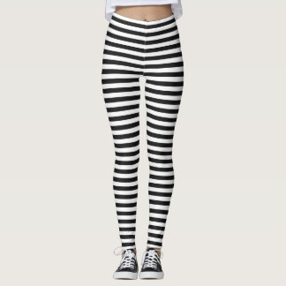 Black and White Halloween Ghost  Leggings