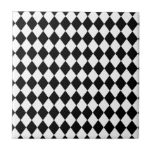 Black and White Harlequin