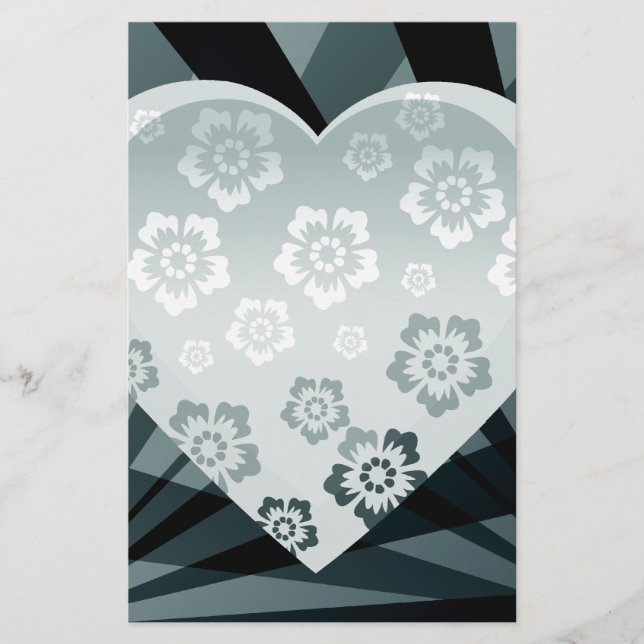 Black and White Heart (Front)