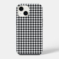Black and White Houndstooth by Shirley Taylor