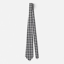 Black and White Houndstooth