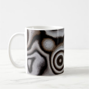 Black and white Jasper stone Coffee Mug
