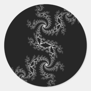 Black and White Julia 300488 Stickers