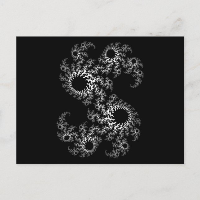 Black and White Julia 324048 Postcard (Front)