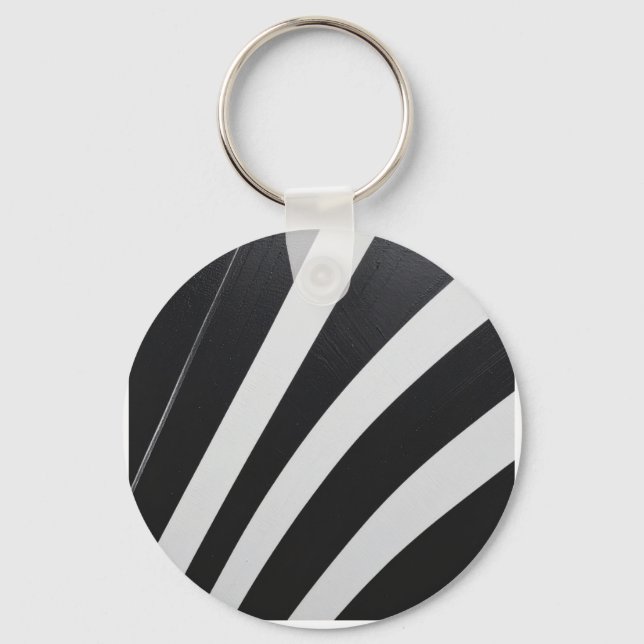black and white key ring (Front)