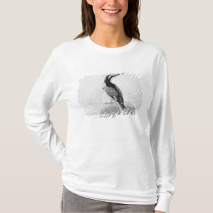 Black and White Kingfisher T-Shirt
