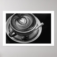 Black and White Latte