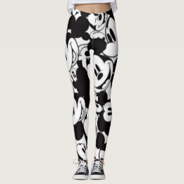Black and white leggings