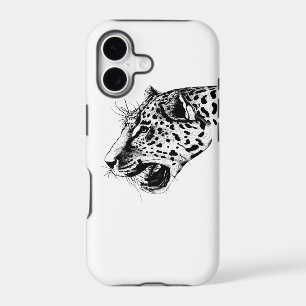 Black And White Leopard