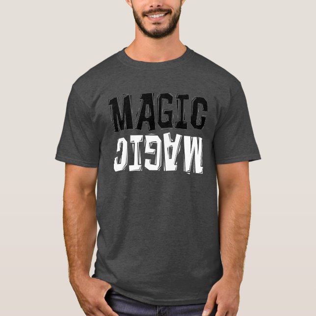 Black and White Magic T-Shirt (Front)