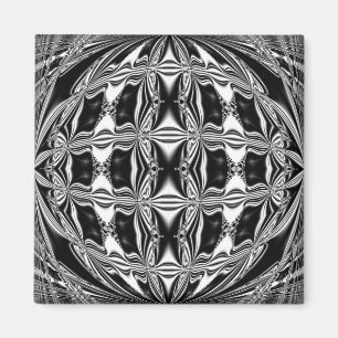 black and white magnet