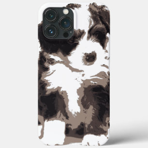 Black and White Maltese Puppy Dog iPhone 13 Pro Max Case