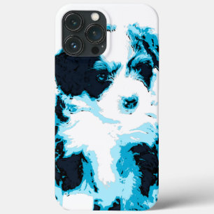 Black and White Maltese Puppy Dog iPhone 13 Pro Max Case