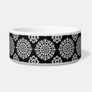 Black and White Mandala Design