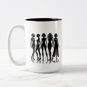 Black and White Menopause Coffee Mug