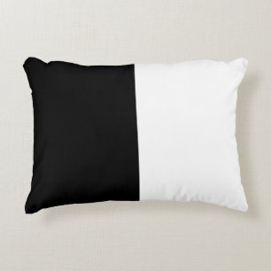 Black And White Middle Customise This Decorative Cushion