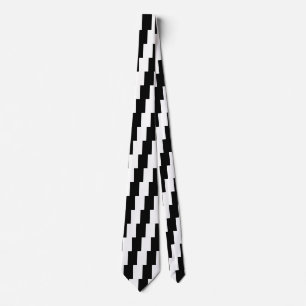 Black And White Middle Customise This Tie