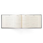 Black and White Modern Script Wedding Guestbook