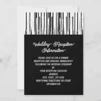 Black and White Modernist Stripe