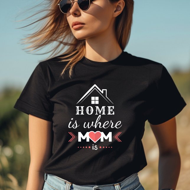 Black and White Mother's day T-Shirt (Creator Uploaded)
