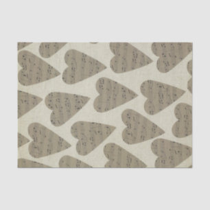 Black and White music note Pattern musician   Tissue Paper